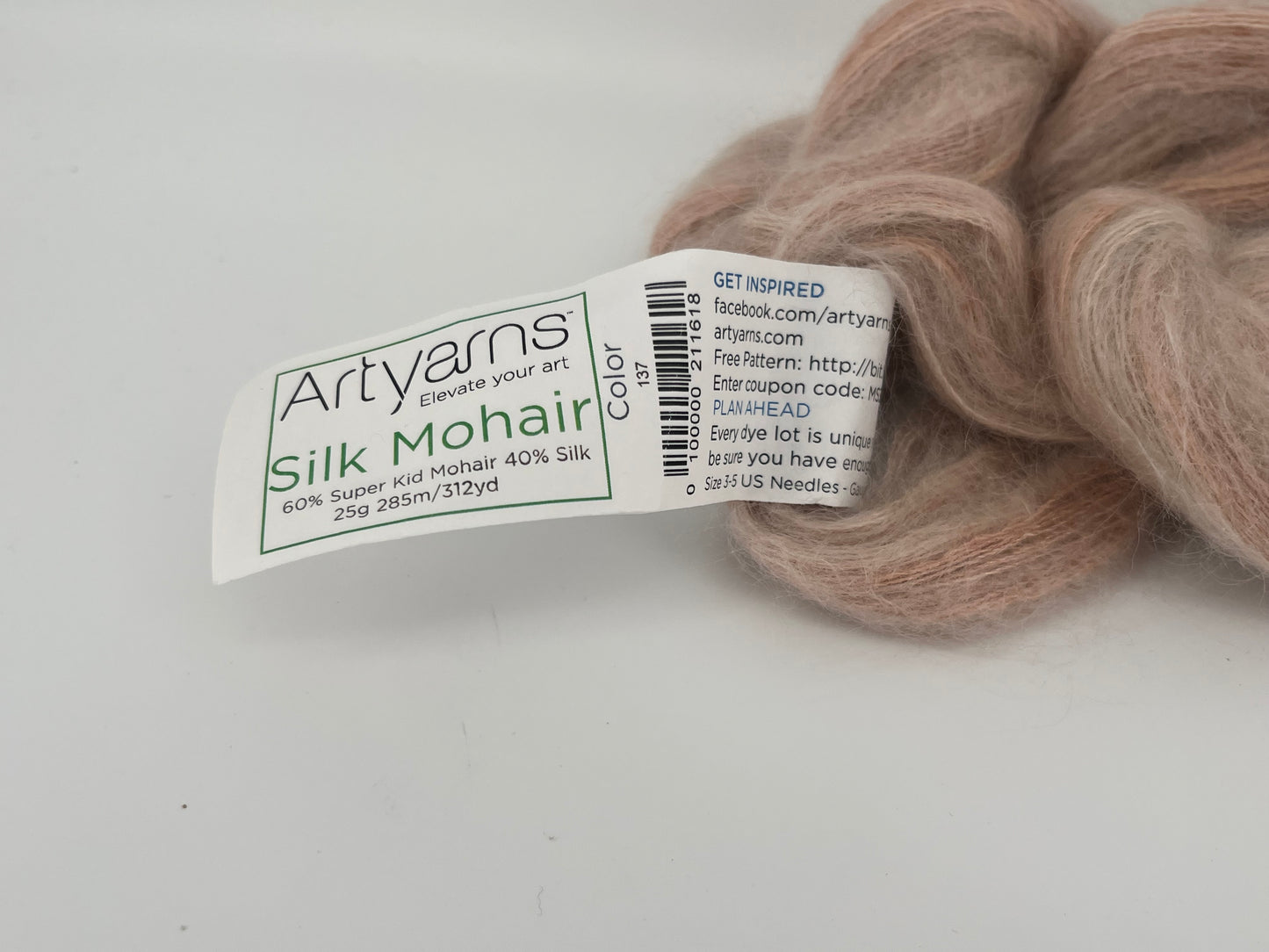 Artyarns Silk Mohair - Lot of 2