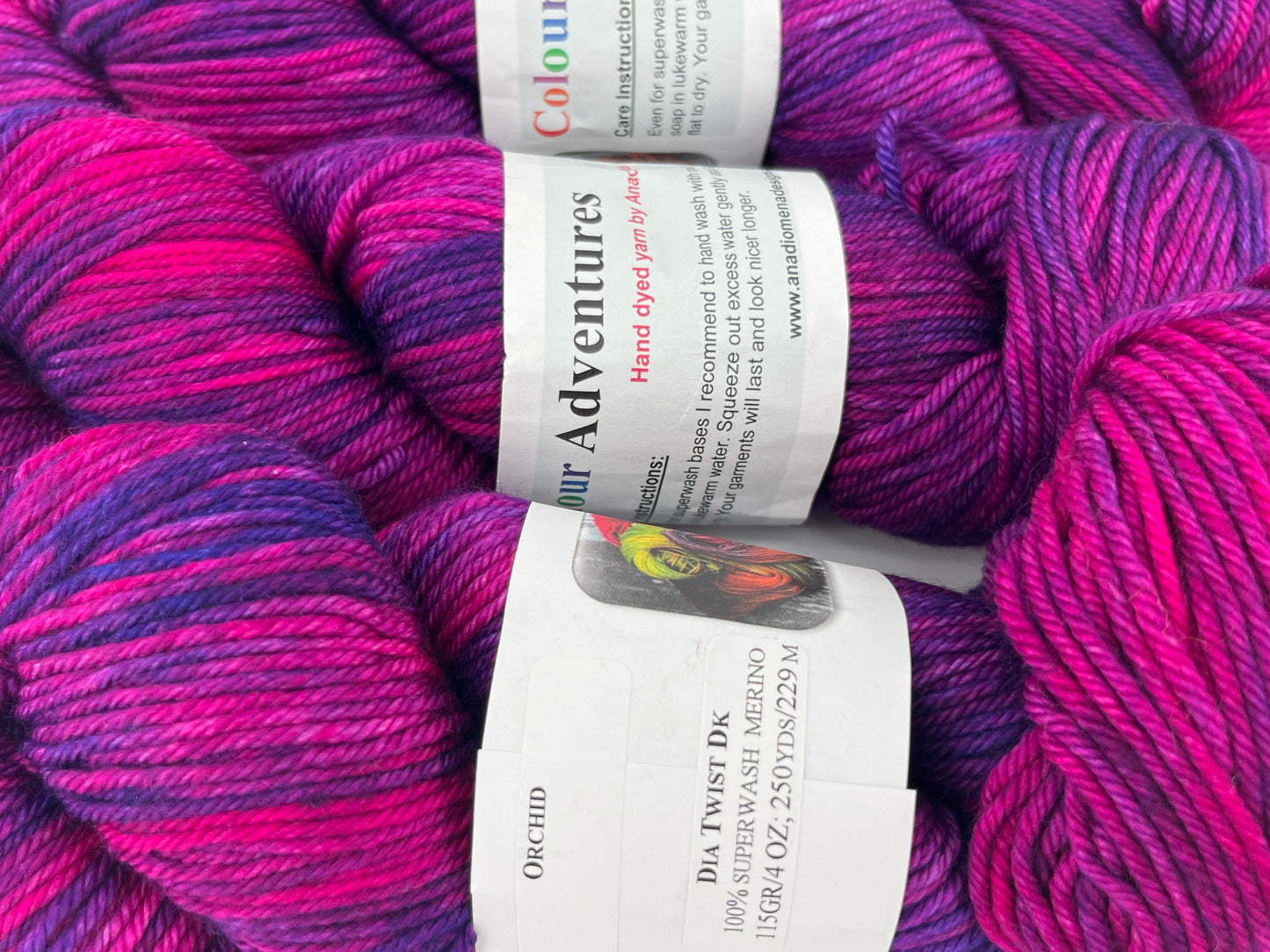 Colour Adventures Dia Twist DK - Lot of 3