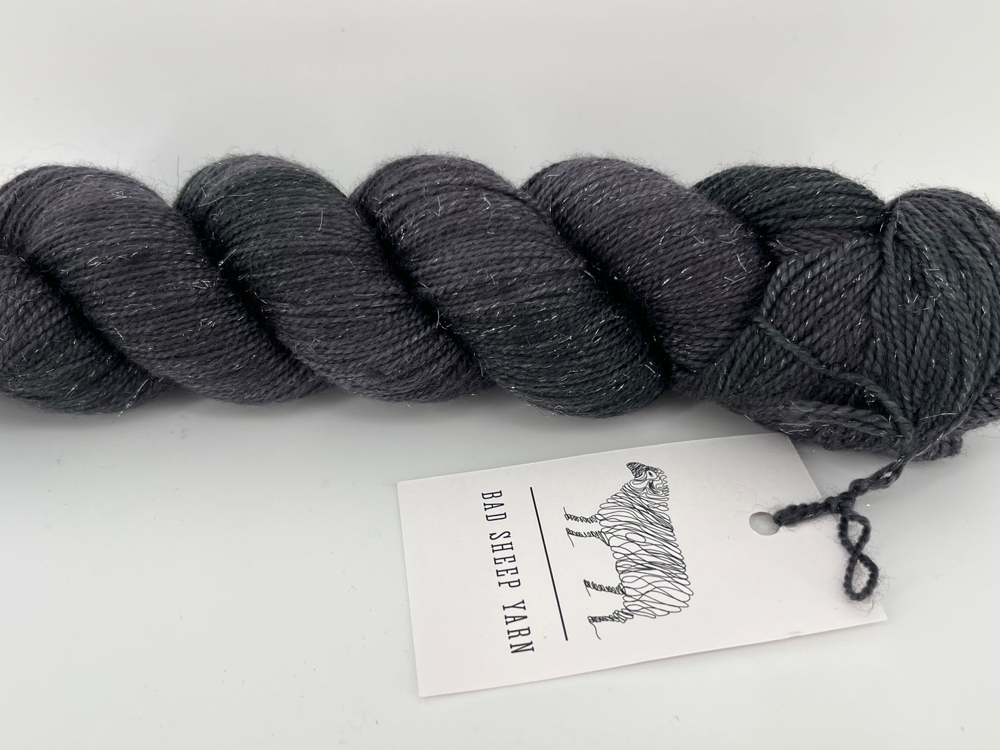 Bad Sheep Yarn Sparkle Fingering
