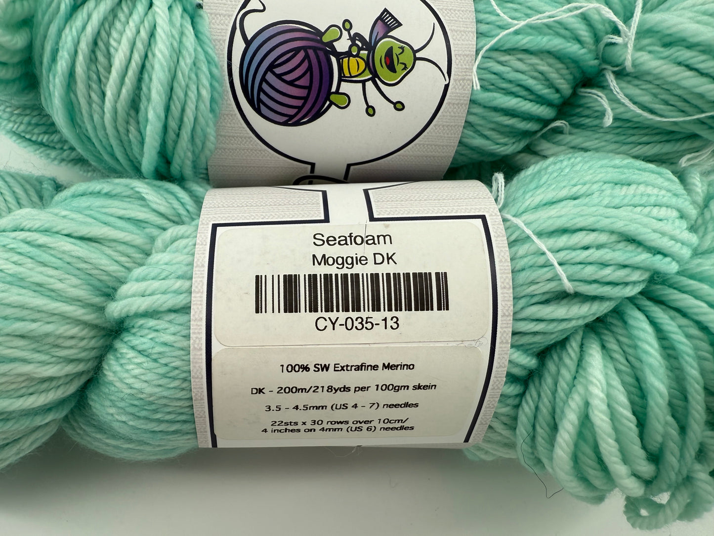 Cricket Yarn Co. Moggie DK - Lot of 2 Skeins