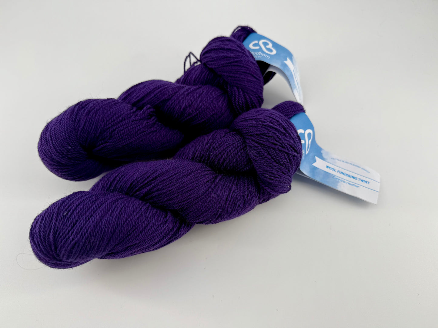 Cloudborn Fibers Wool Fingering Twist - Lot of 2