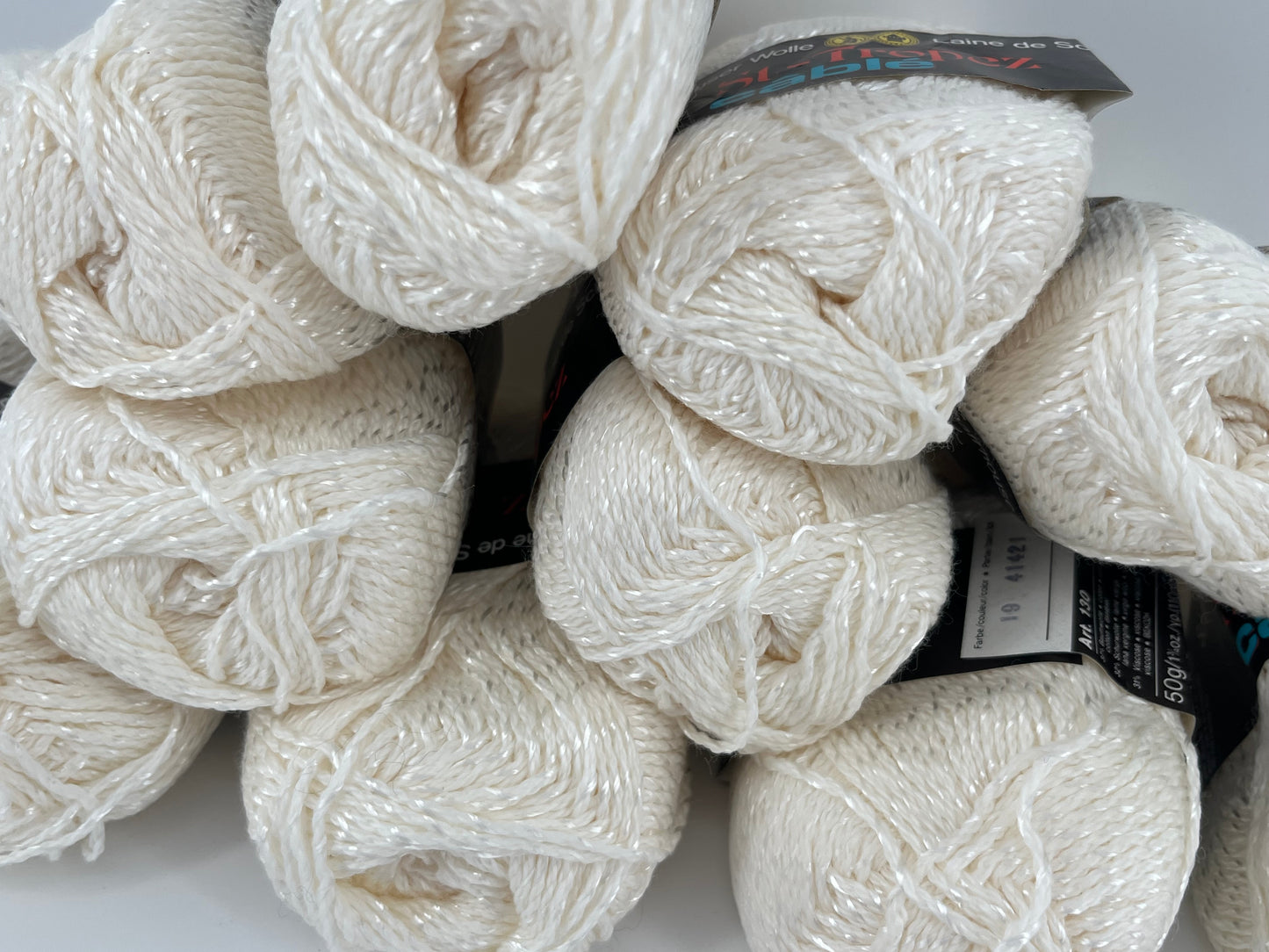 Schaffhauser Wolle St. Tropez câblé - Lot of 10 Skeins