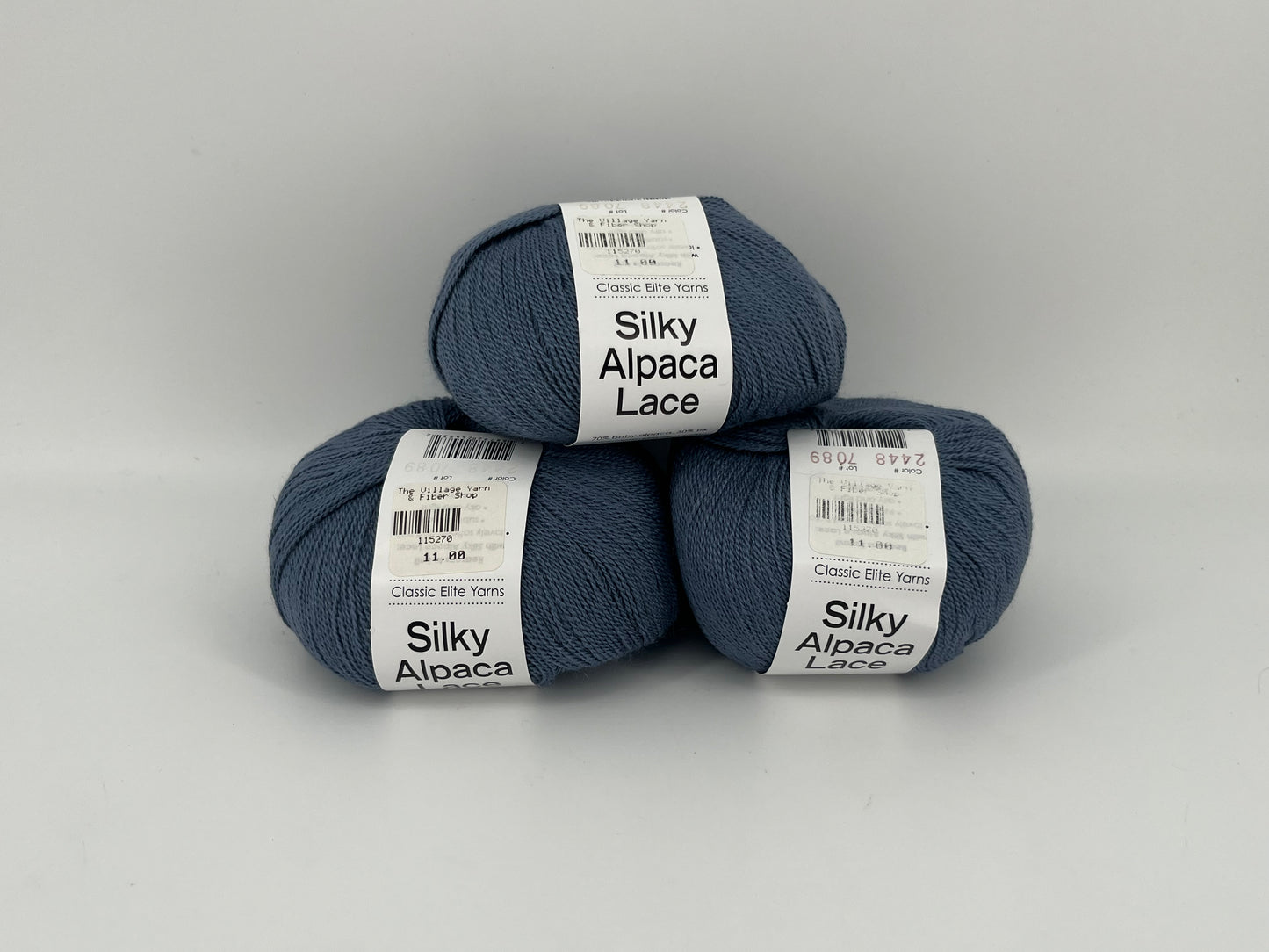 Classic Elite Yarns Silky Alpaca Lace - Lot of 3