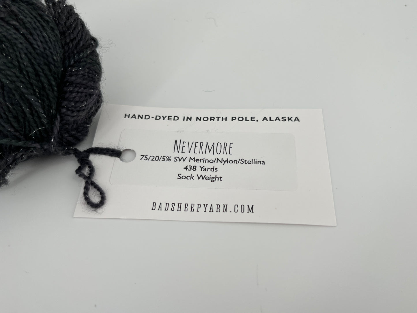 Bad Sheep Yarn Sparkle Fingering
