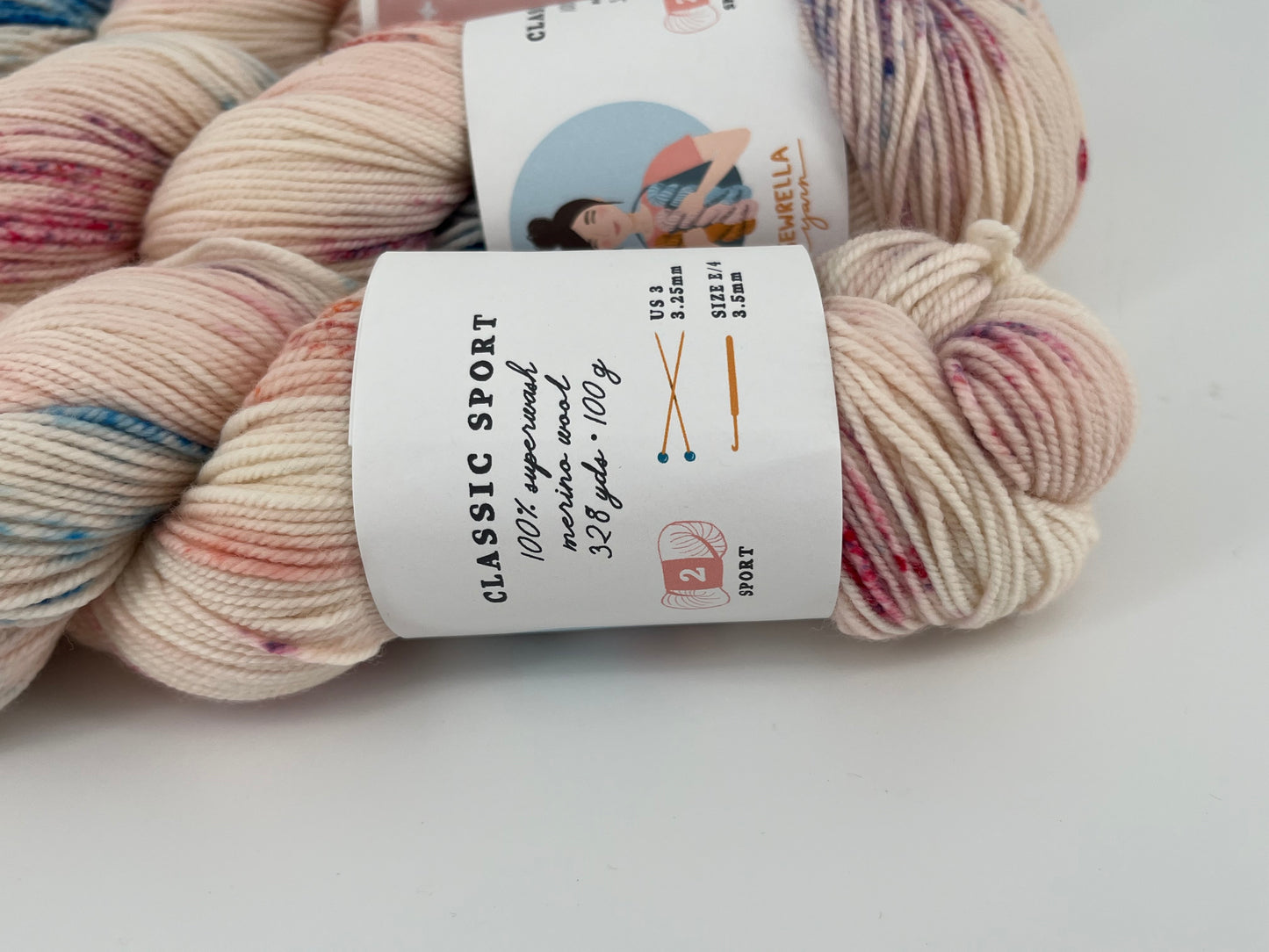 Sewrella Yarn Classic Sport - Lot of 4