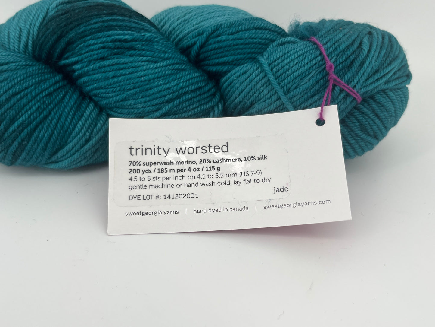 SweetGeorgia Yarns Trinity Worsted - Lot of 2