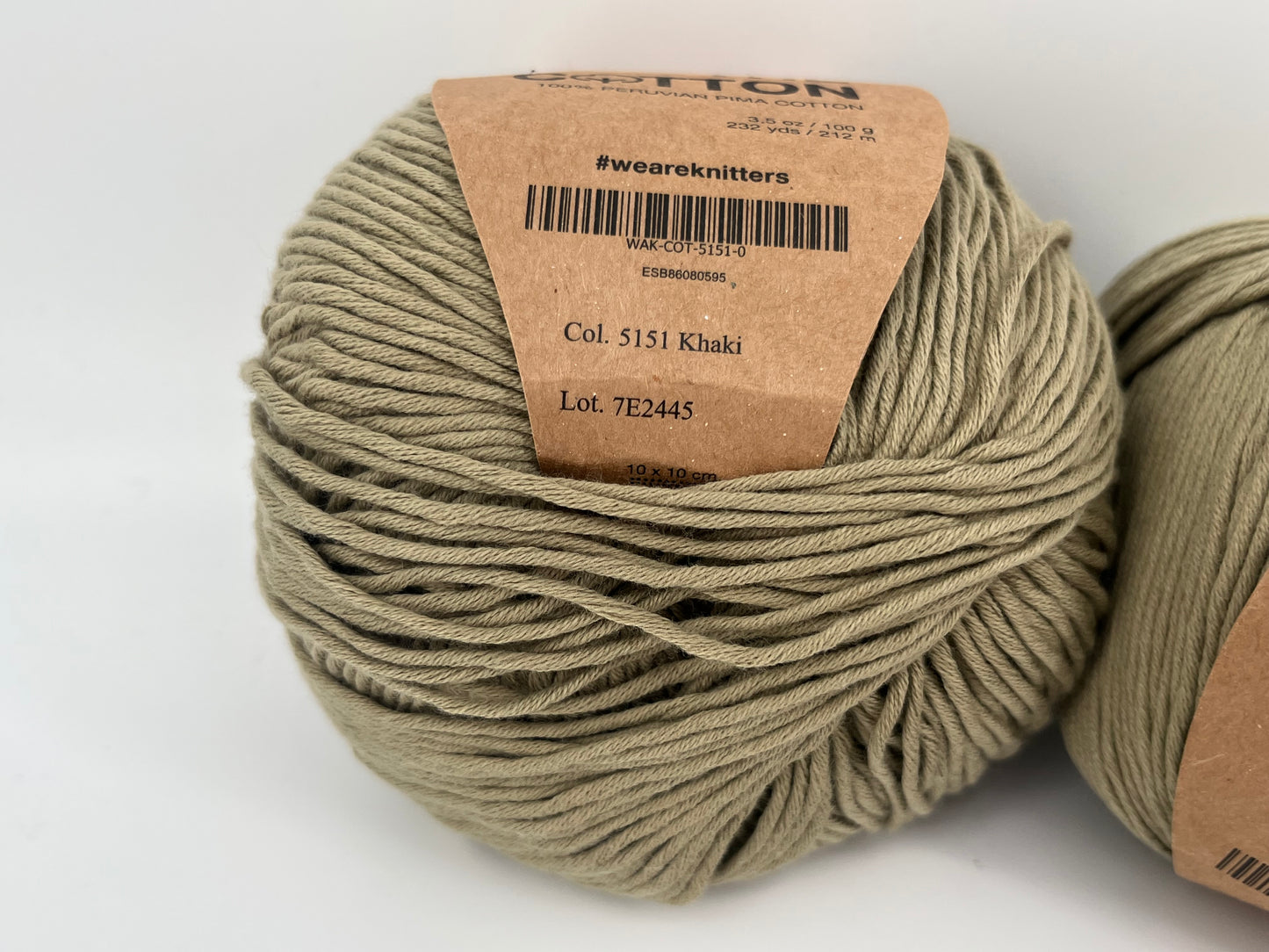 we are knitters The Cotton - Lot of 4