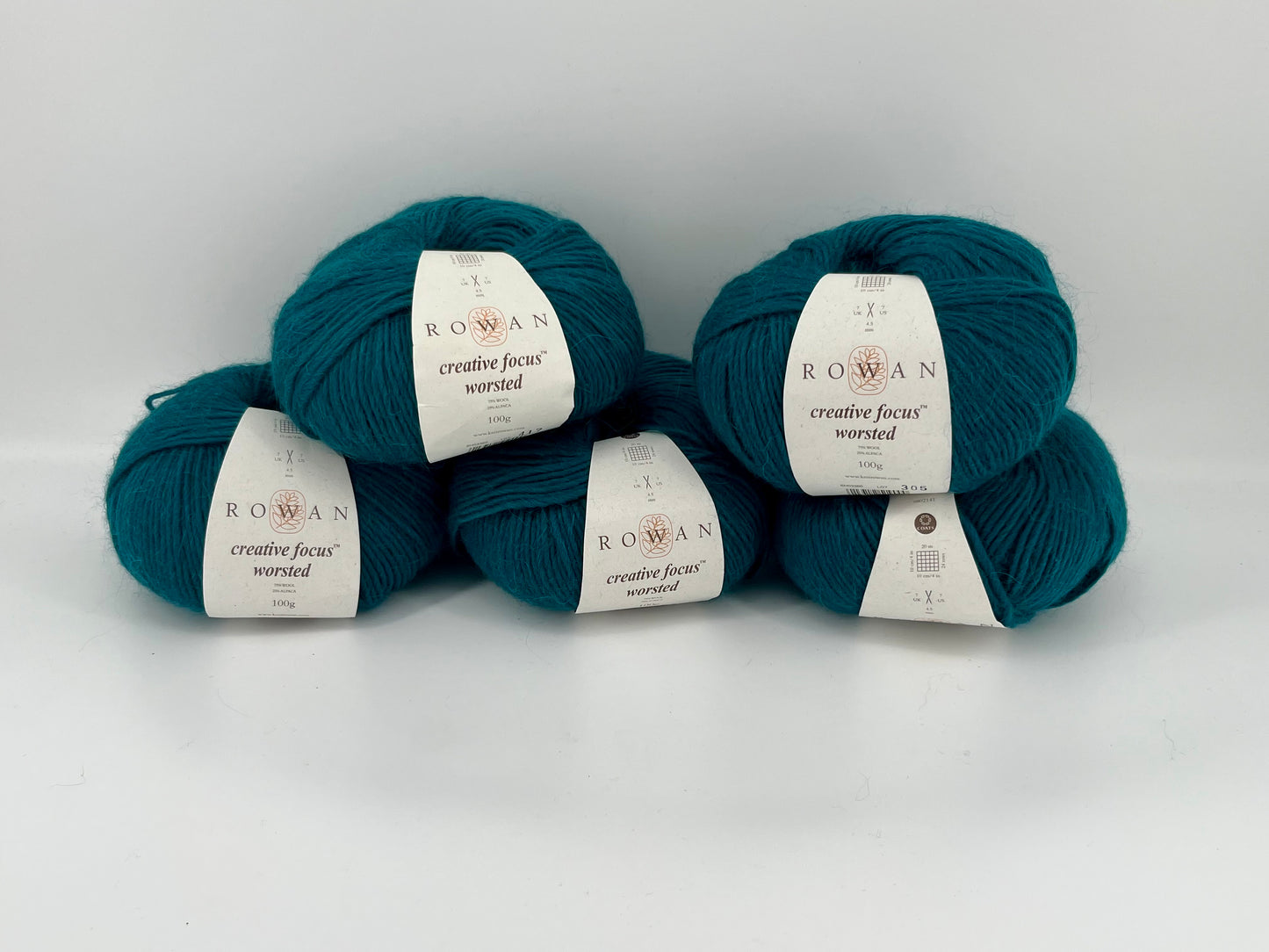 Rowan Creative Focus Worsted - Lot of 5