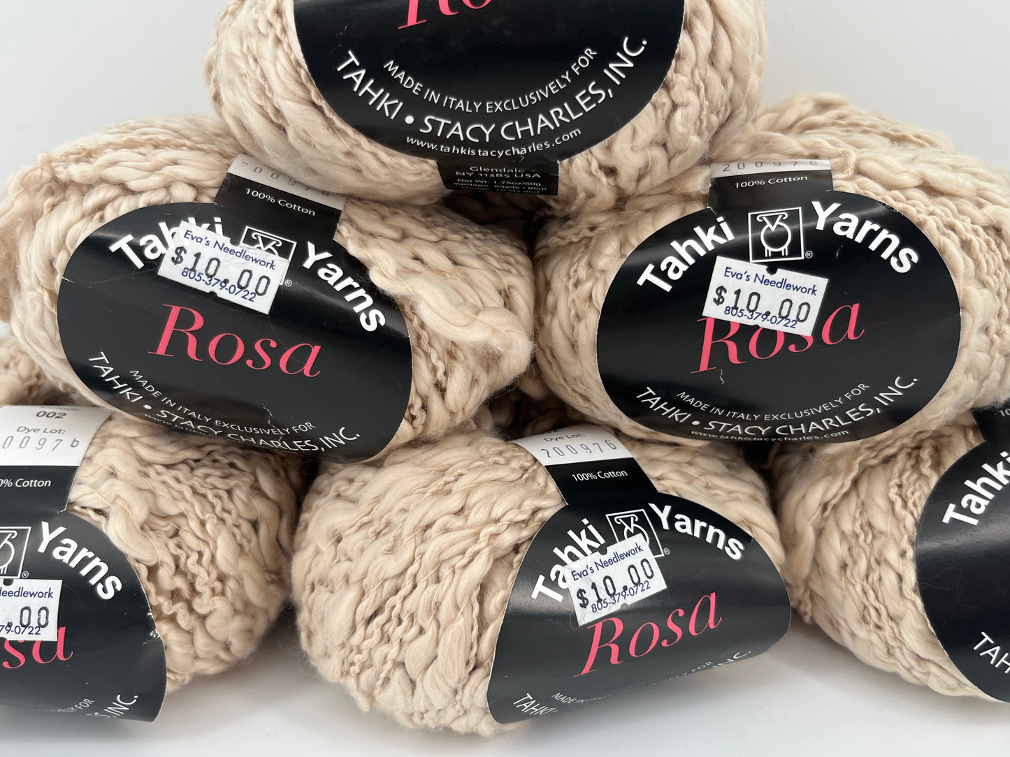 Tahki Yarns Rosa - Lot of 6