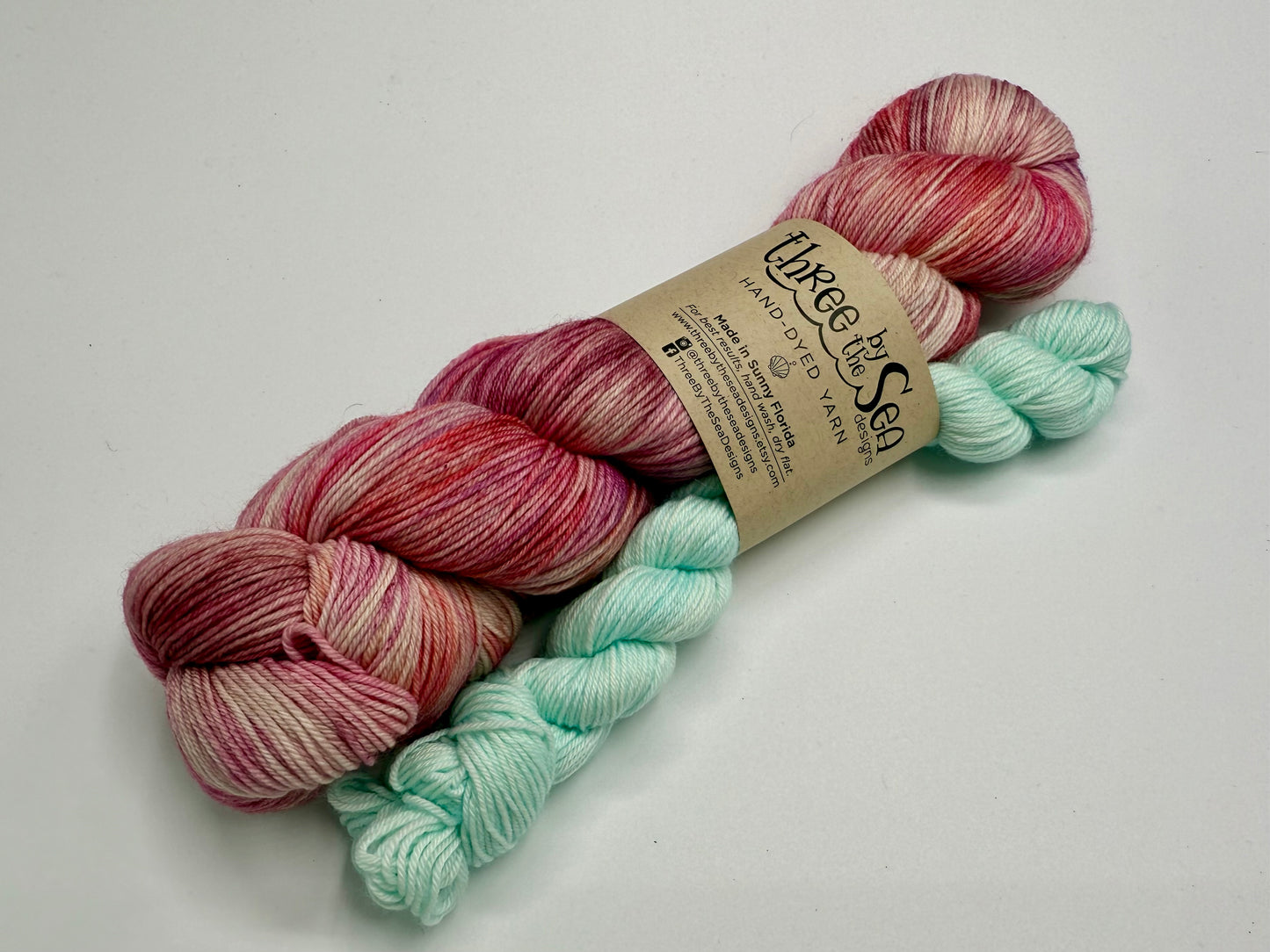 Three by the Sea Sanibel Fingering Sock Set - Multiple Available