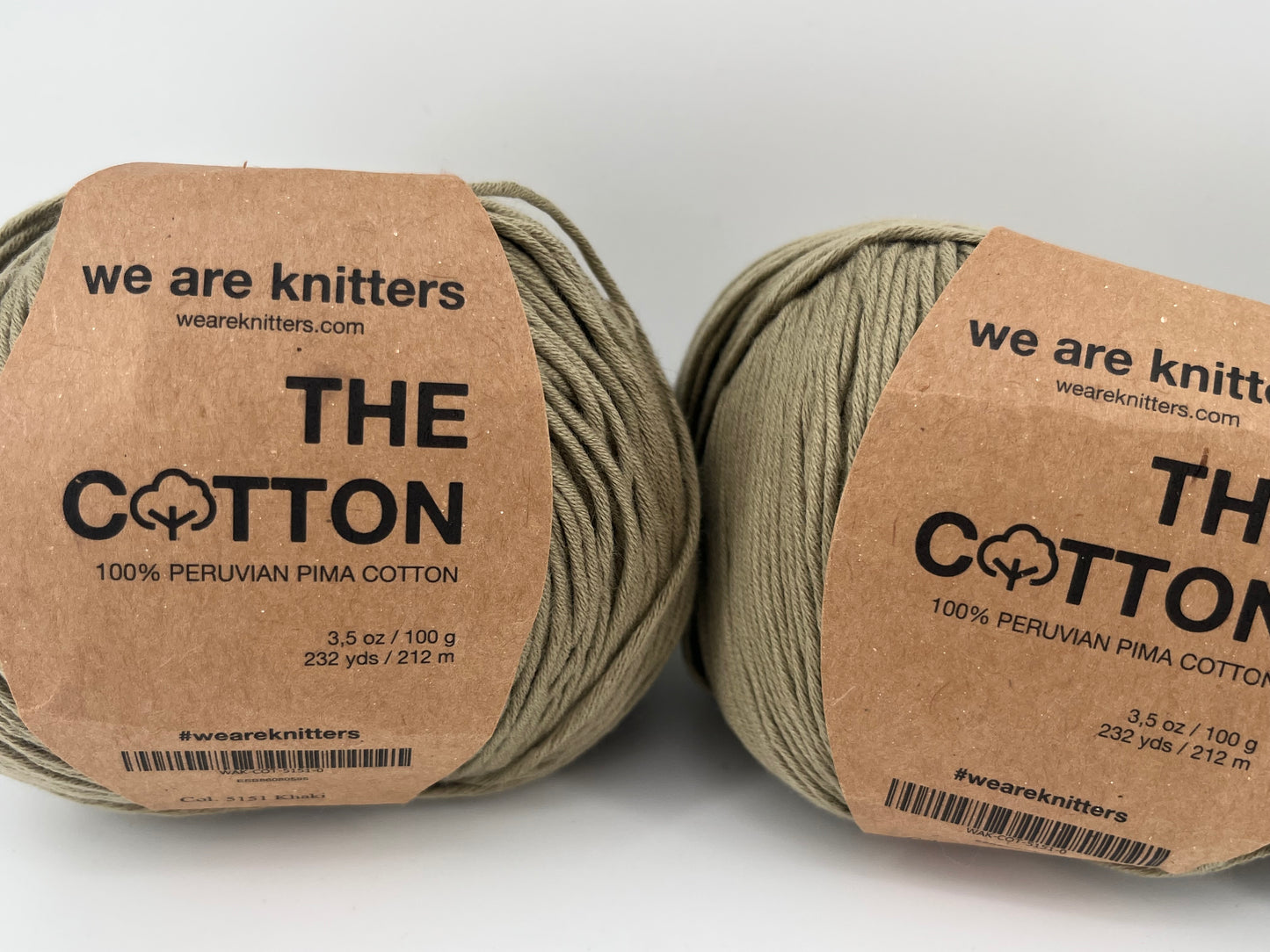 we are knitters The Cotton - Lot of 4
