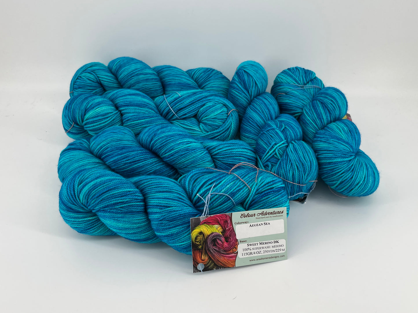 Colour Adventures Sweet Merino DK - Lot of 6