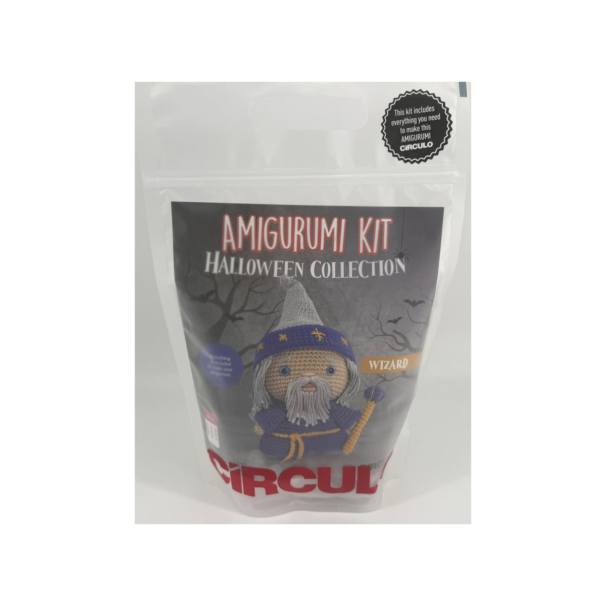 Circulo Halloween Amigurumi Crochet Kit - Wizard