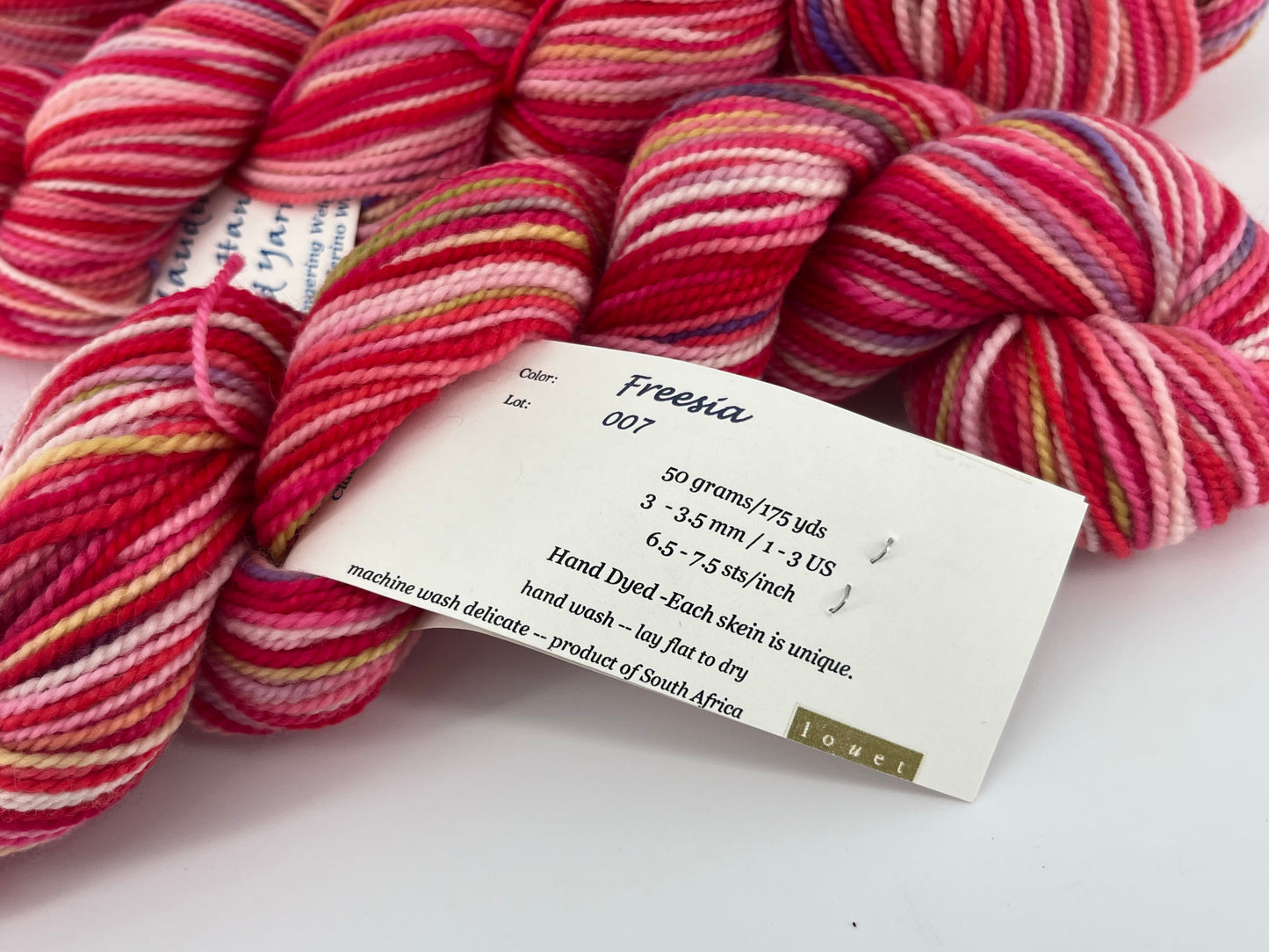 Claudia Hand Painted Yarns Fingering - Lot of 6