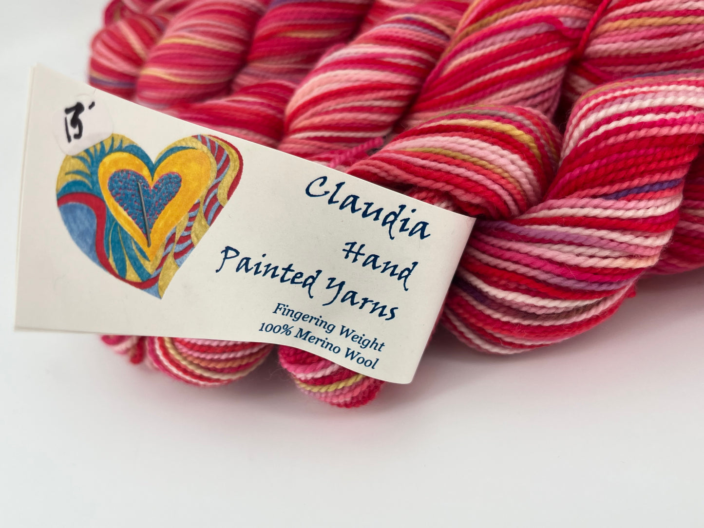 Claudia Hand Painted Yarns Fingering - Lot of 6