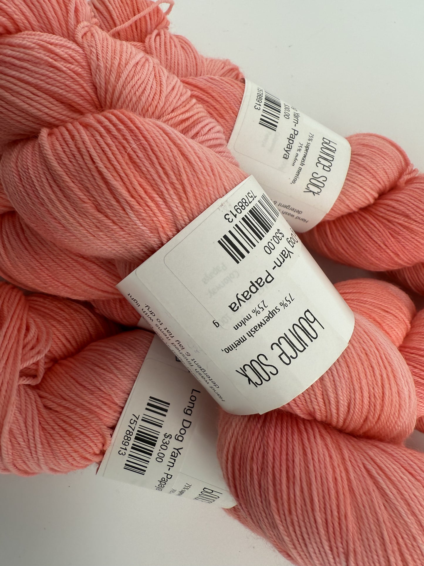 Long Dog Yarn Bounce Sock - Lot of 4 Skeins