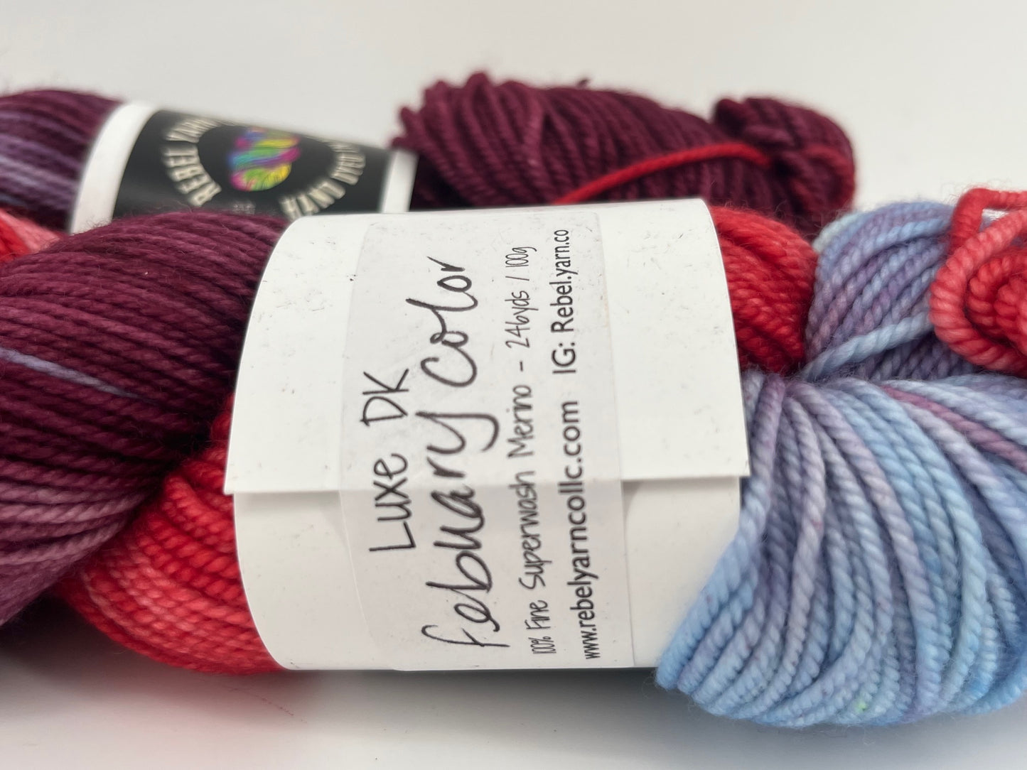 Rebel Yarn Co. Luxe DK - Lot of 2