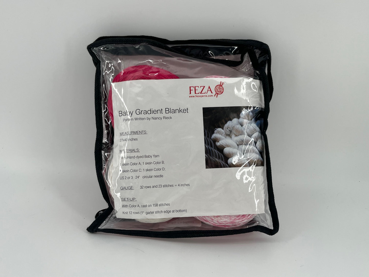 Feza Baby Gradient Blanket Kit