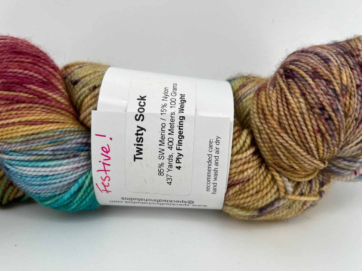 Speckled Finch Studios Twisty Sock