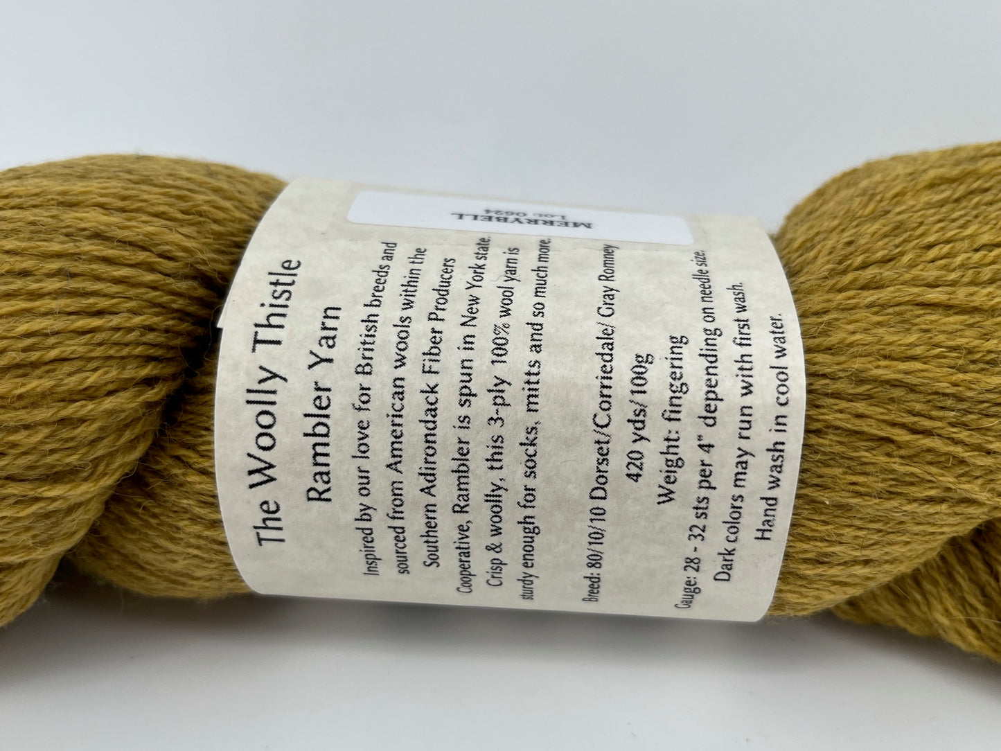 The Woolly Thistle Rambler