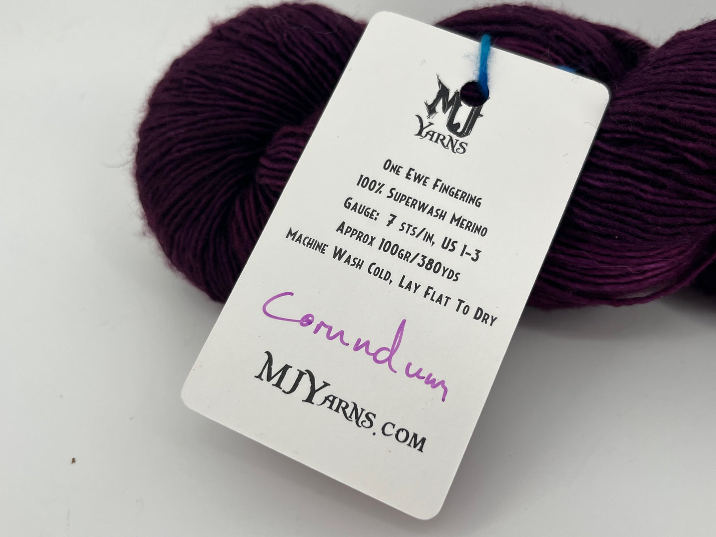 MJ Yarns One Ewe Fingering