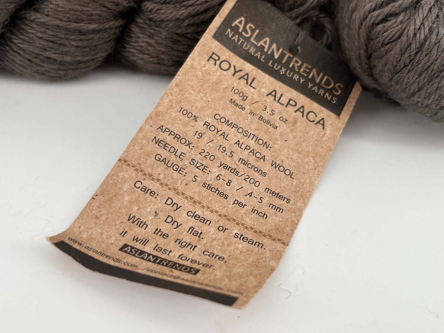Aslan Trends Royal Alpaca - Lot of 4