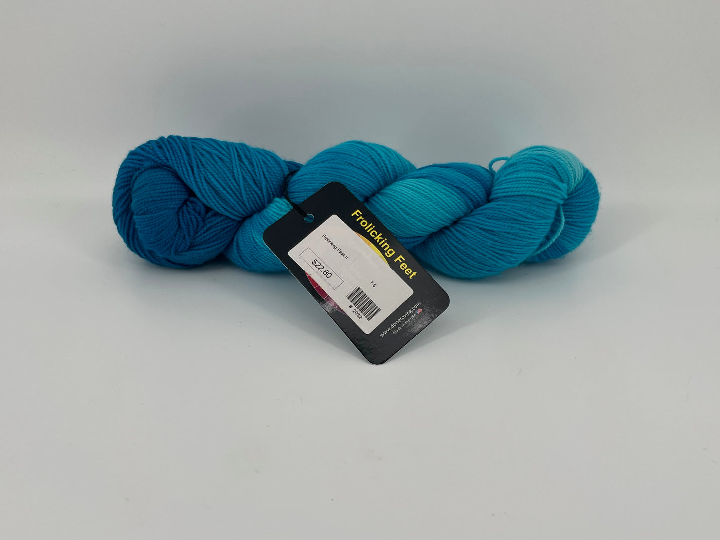 Done Roving Yarn Frolicking Feet