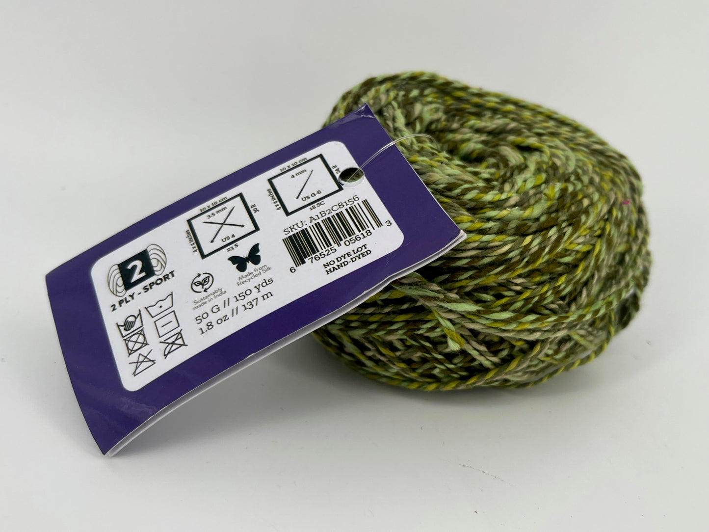 Darn Good Yarn Twist Sport Weight Silk