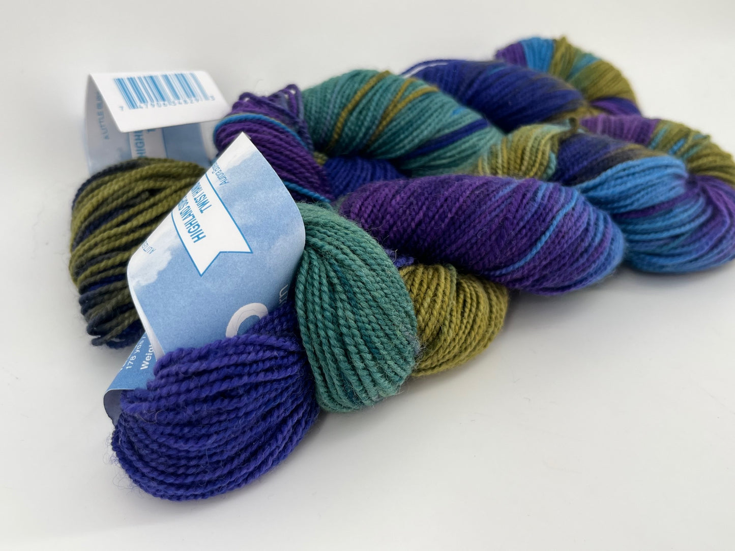 Cloudborn Fibers Highland Superwash Sock Twist - Lot of 2