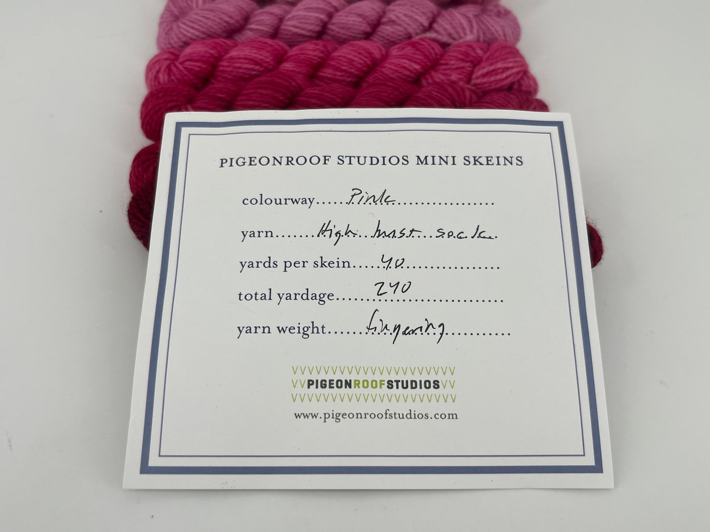 Pigeonroof Studios High Twist Sock Minis Set