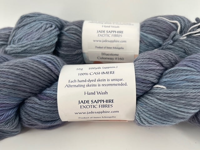Jade Sapphire Mongolian Cashmere 4-Ply - Lot of 2
