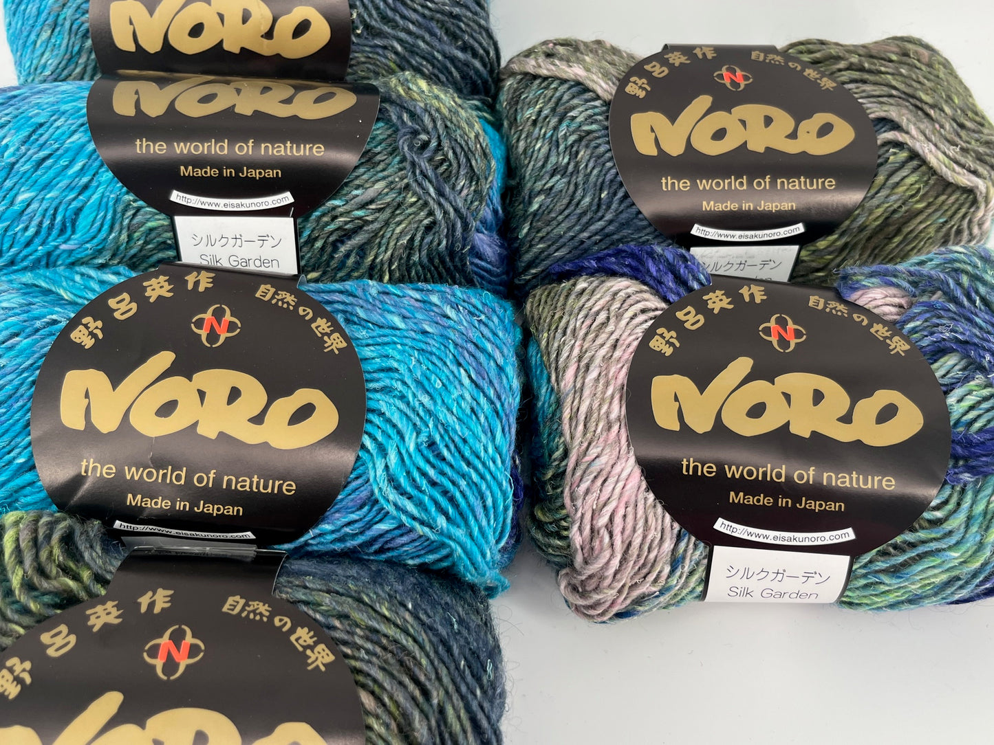Noro Silk Garden - Lot of 6