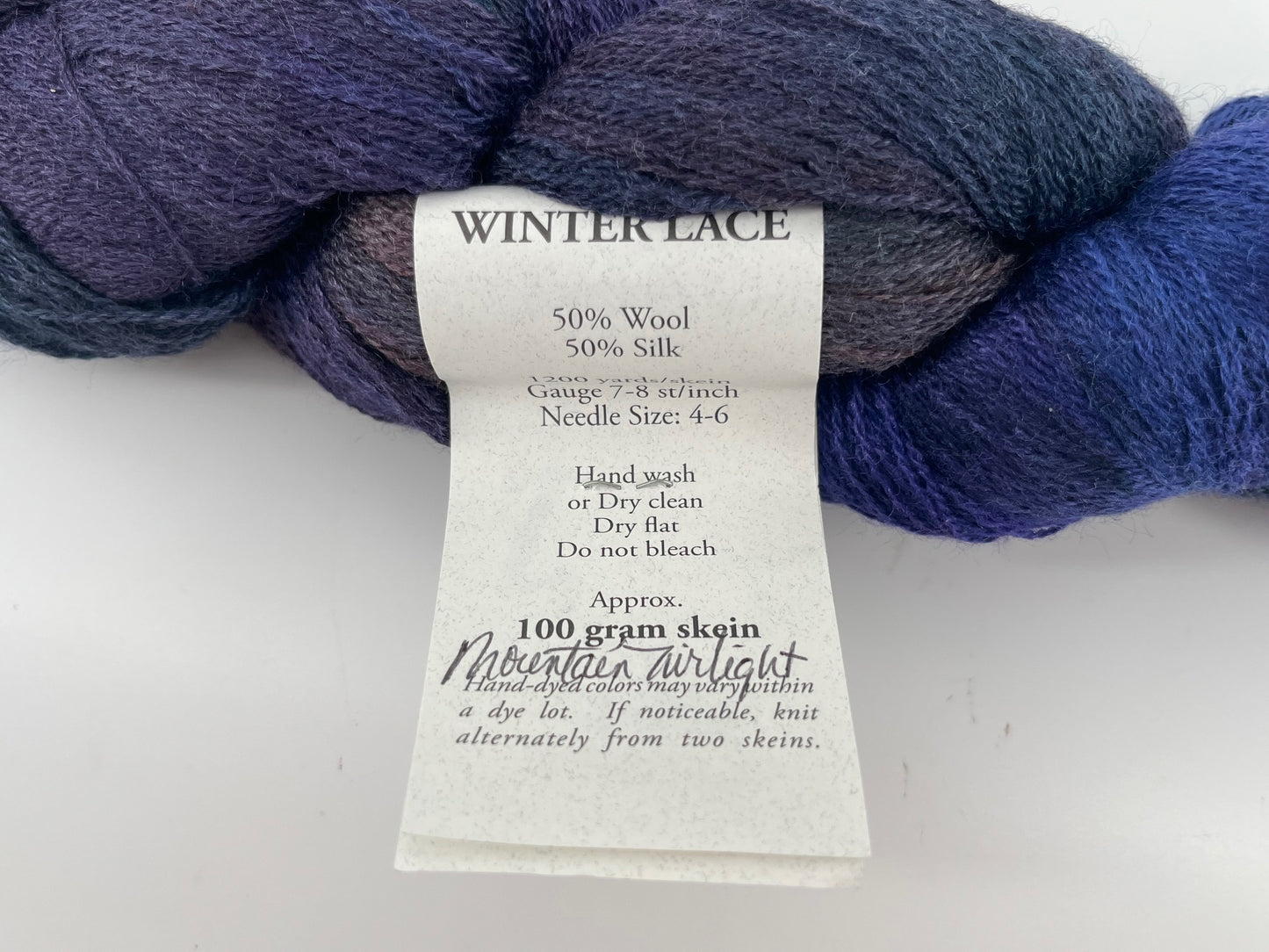 Mountain Colors Winter Lace