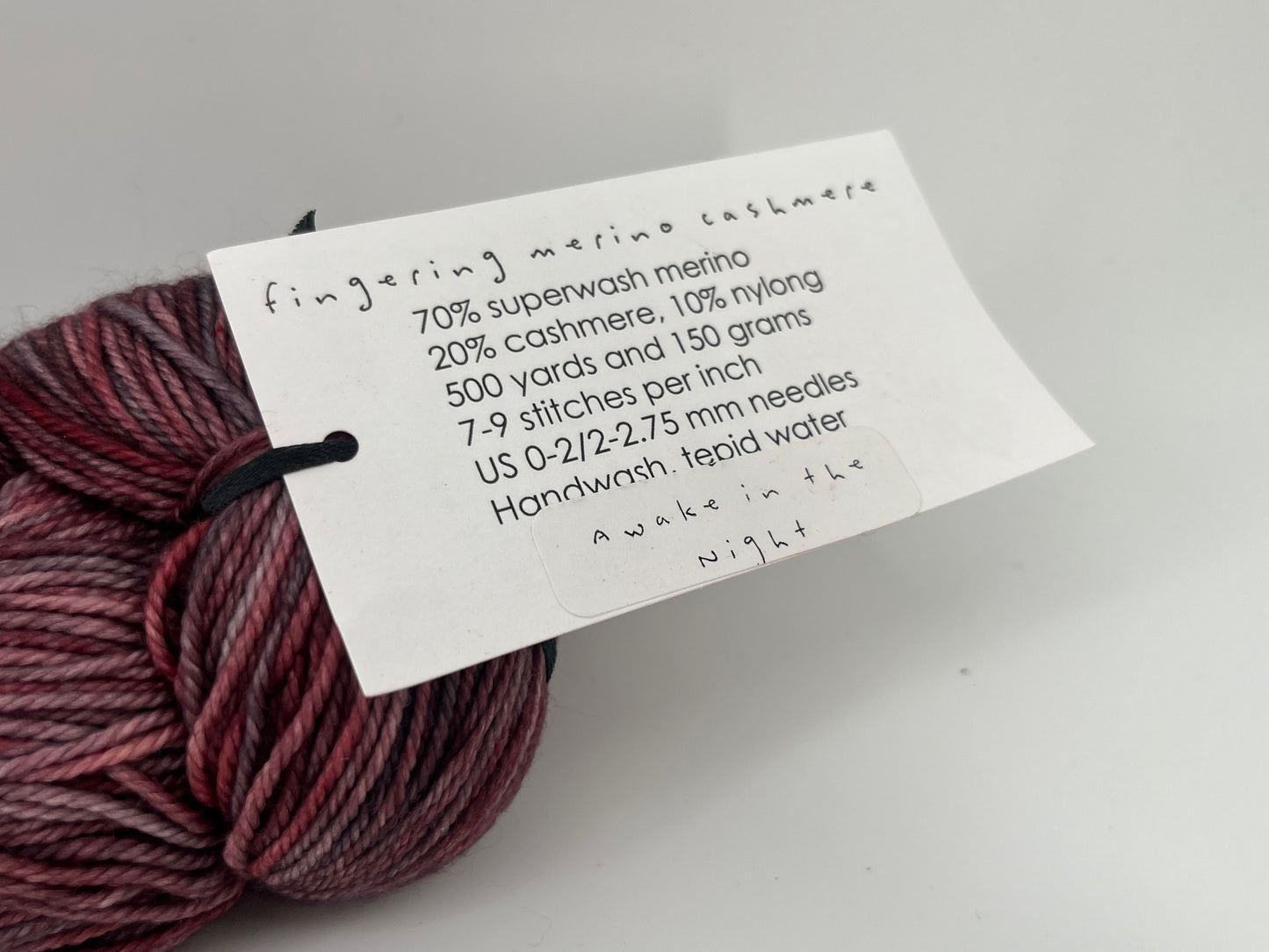Sundara Fingering Merino Cashmere