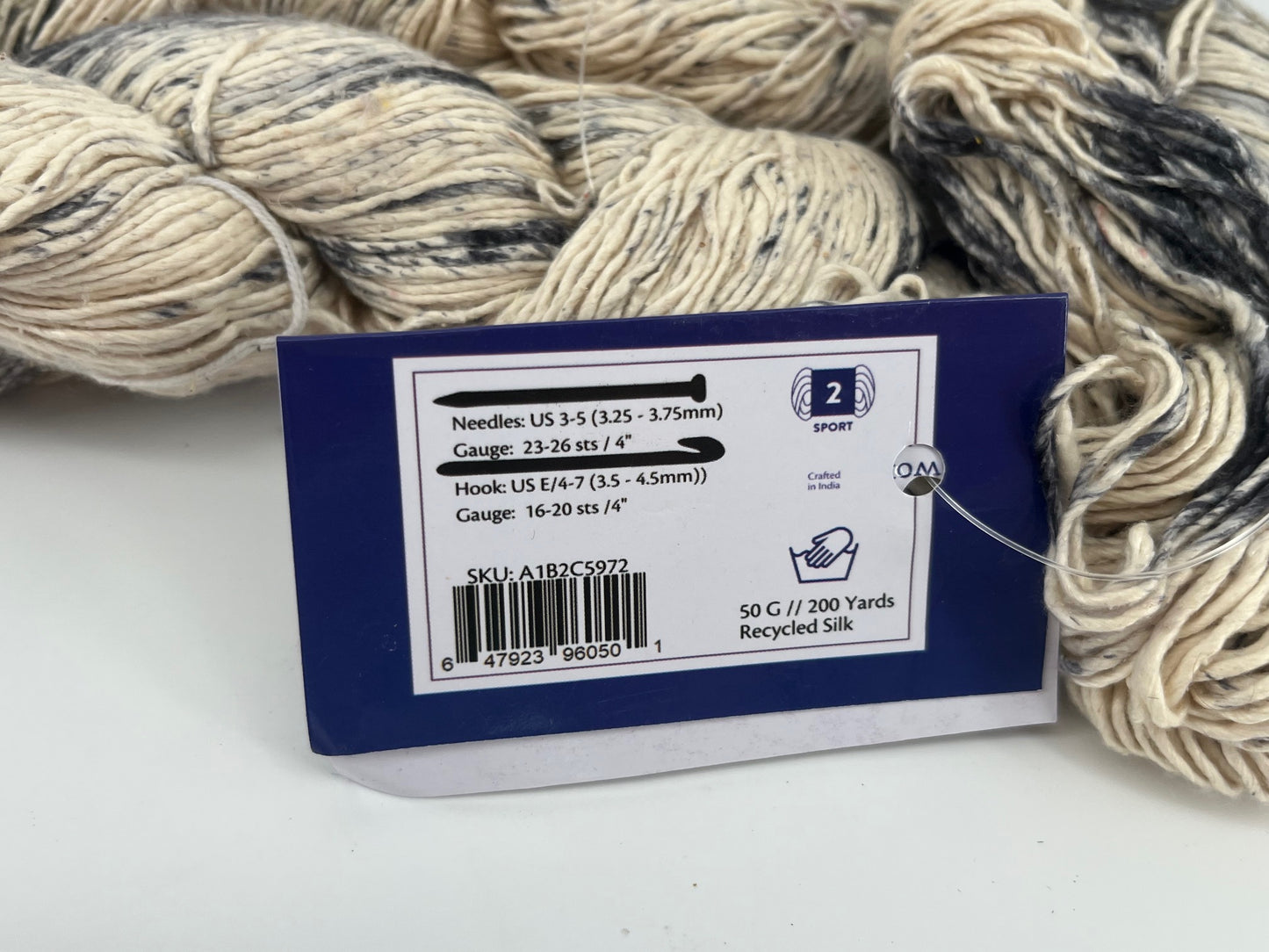 Darn Good Yarn Sport Weight Silk Yarn - Lot of 2