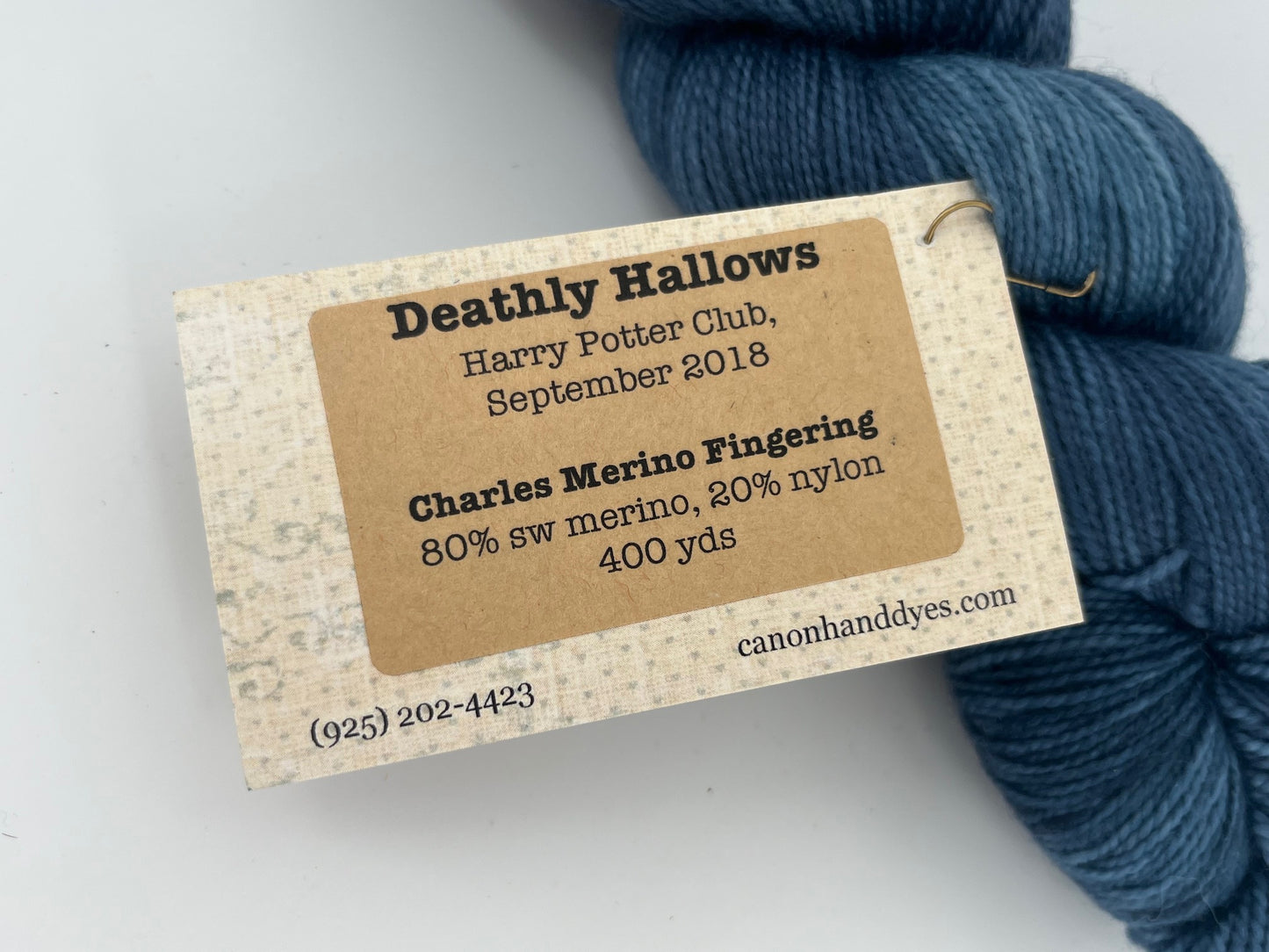 Canon Hand Dyes Charles Merino Fingering