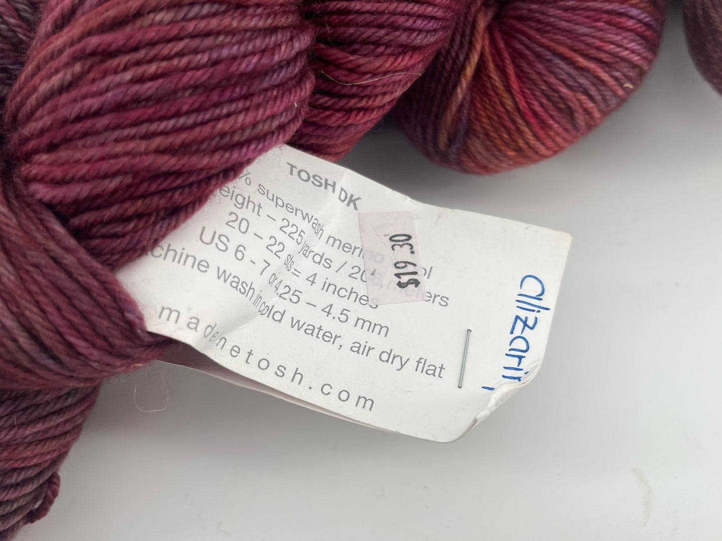 madelinetosh Tosh DK - Lot of 4