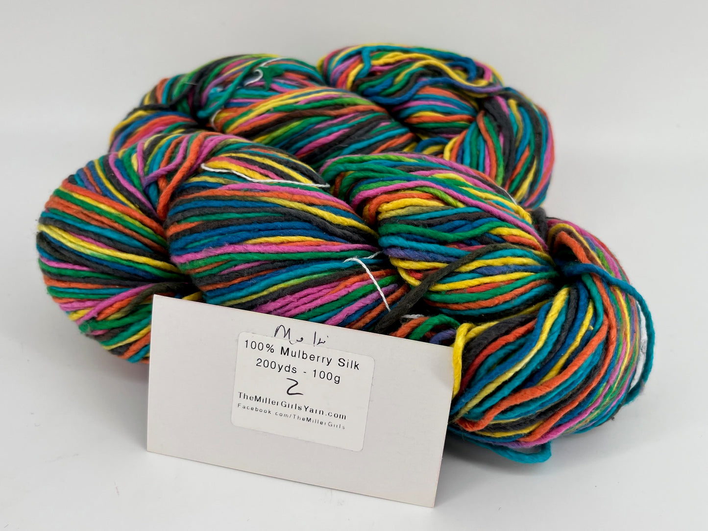 The Miller Girls Yarn 100% Mulberry Silk - Lot of 2