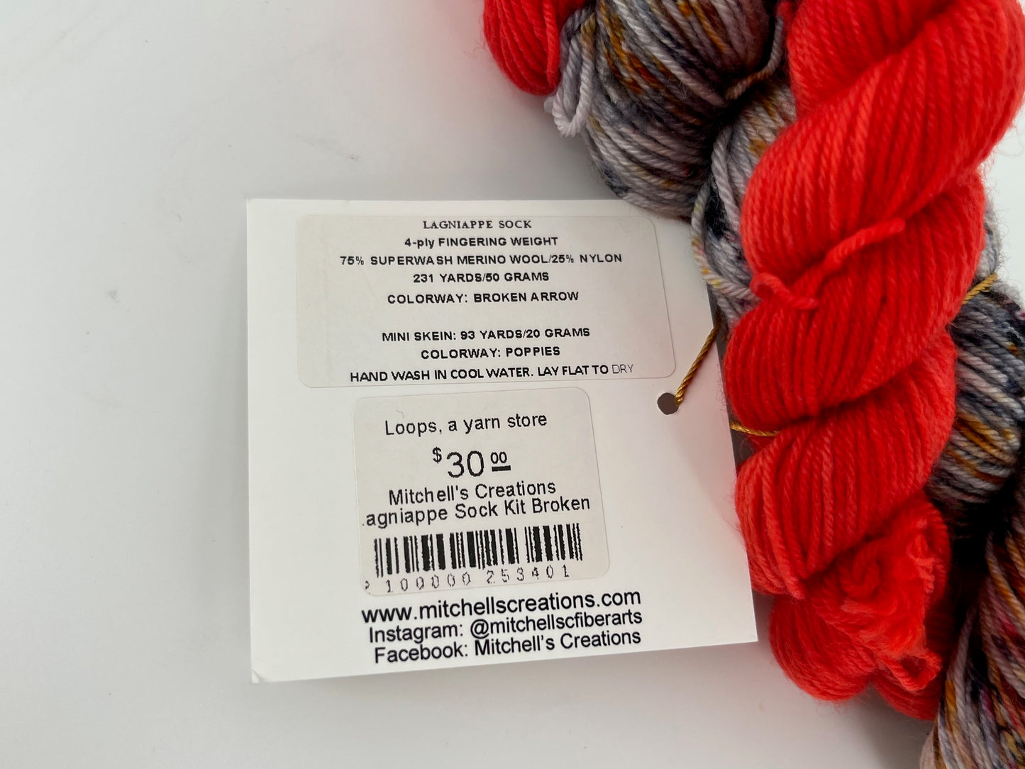 Mitchell's Creations Lagniappe Sock Kit