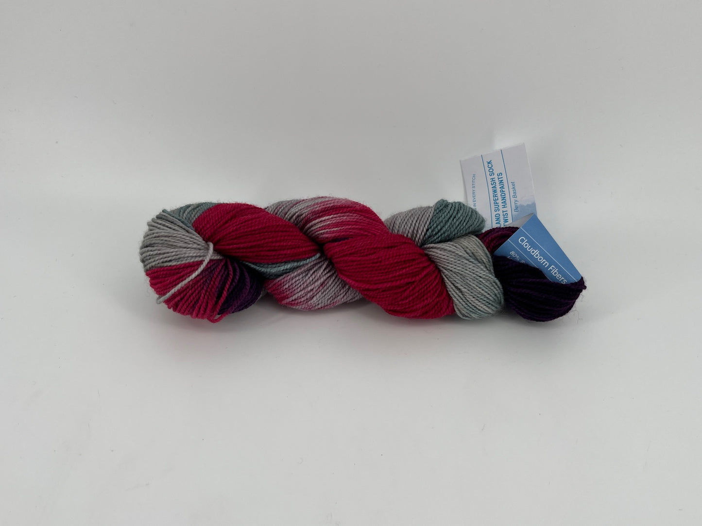 Cloudborn Fibers Highland Superwash Sock Twist Handpaints