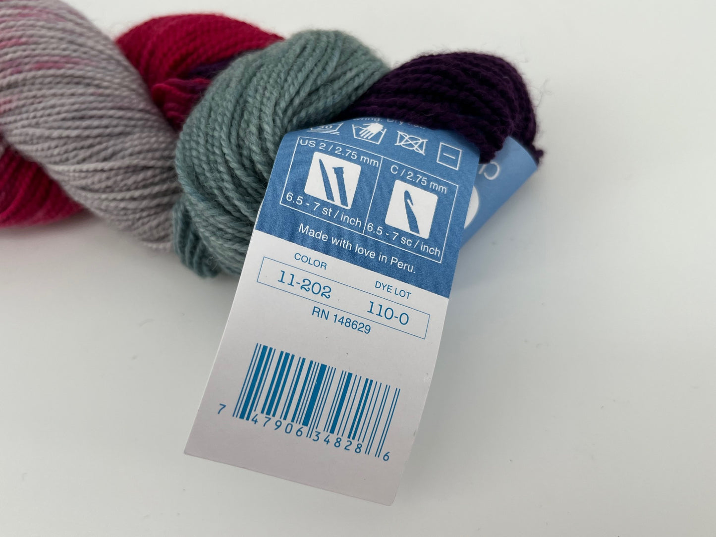 Cloudborn Fibers Highland Superwash Sock Twist Handpaints
