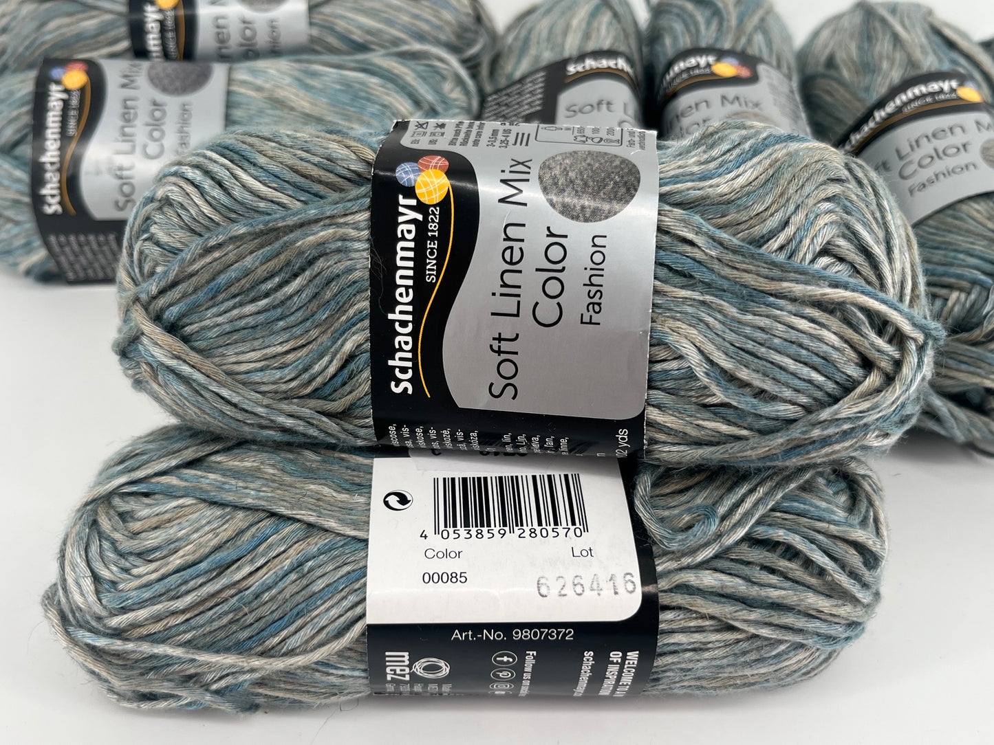 Schachenmayr Fashion Soft Linen Mix - Lot of 8