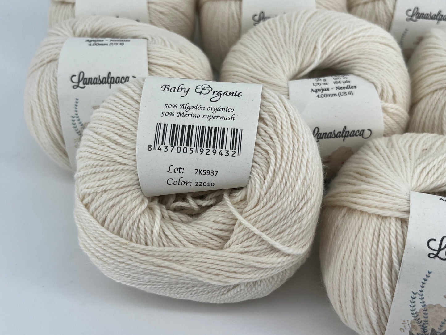 Lanasalpaca Baby Organic - Lot of 8