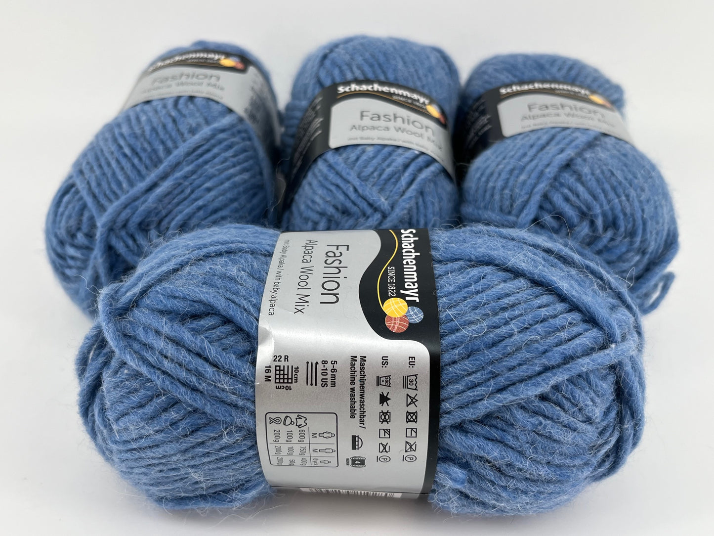 Schachenmayr Fashion Alpaca Wool Mix - Lot of 4