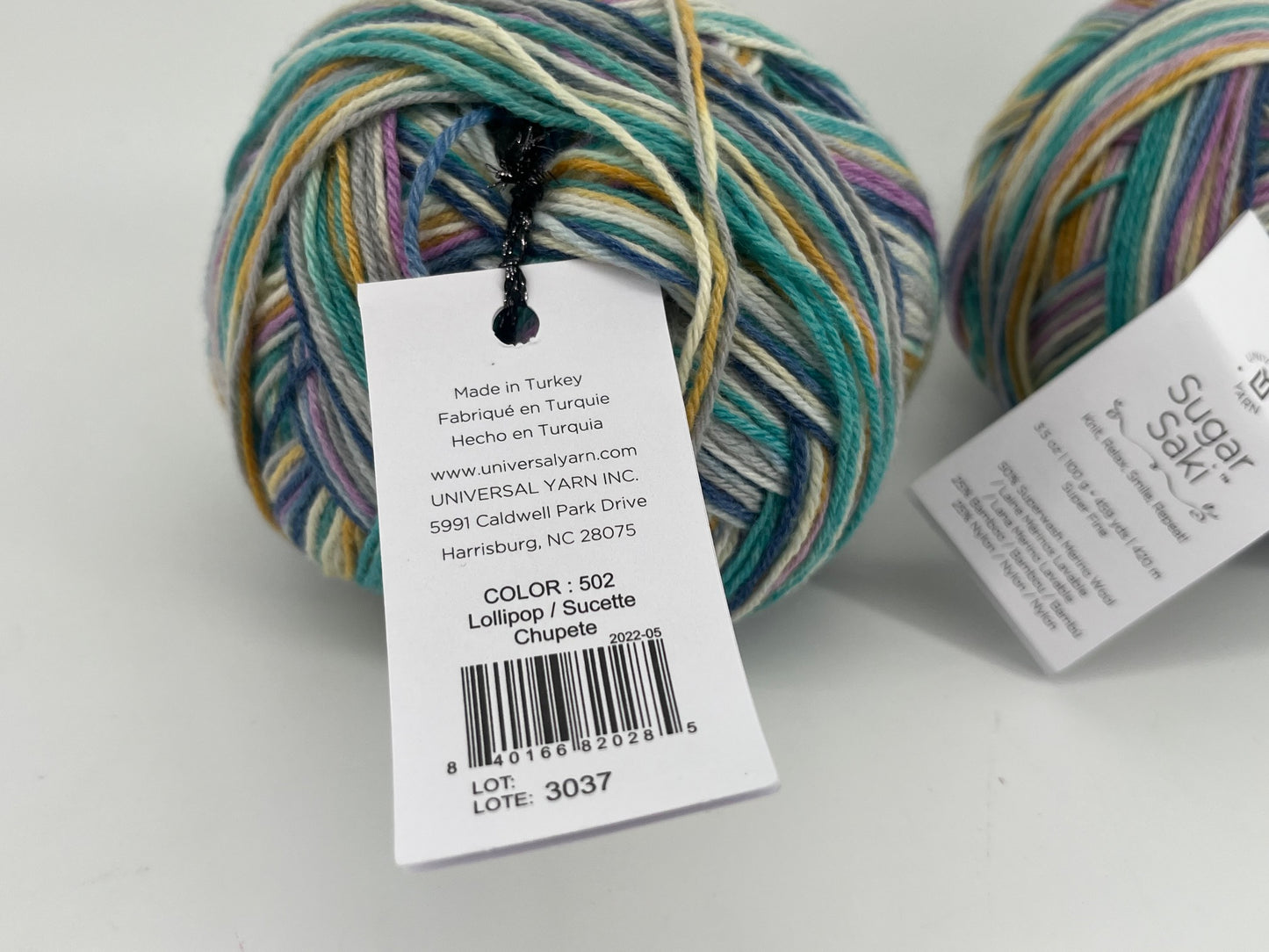 Universal Yarn Sugar Saki - Lot of 2