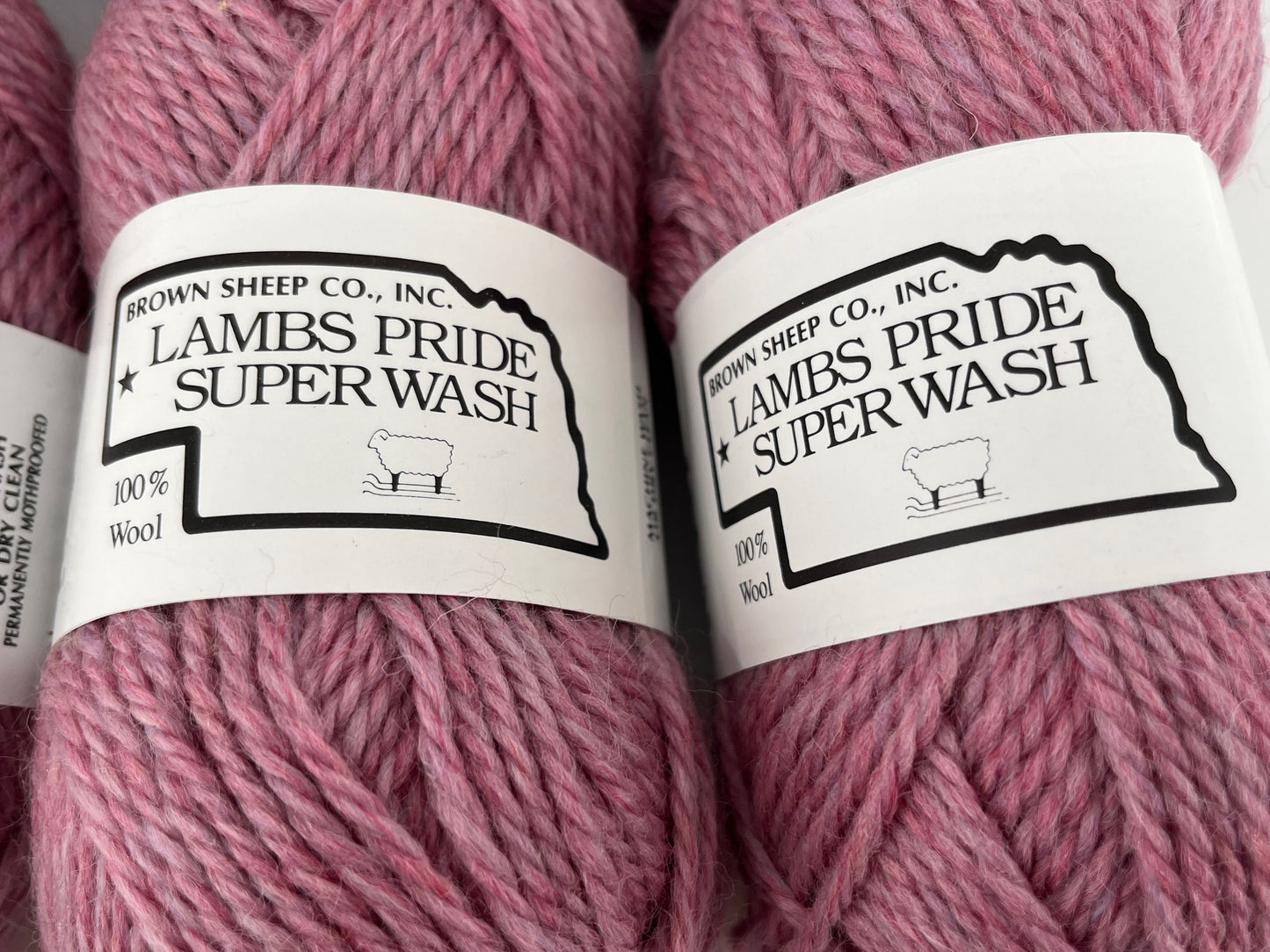 Brown Sheep Lamb's Pride Superwash - Lot of 6