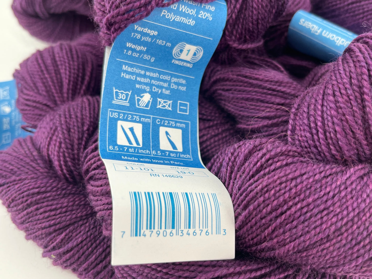 Cloudborn Fibers Highland Superwash Sock Twist - Lot of 5