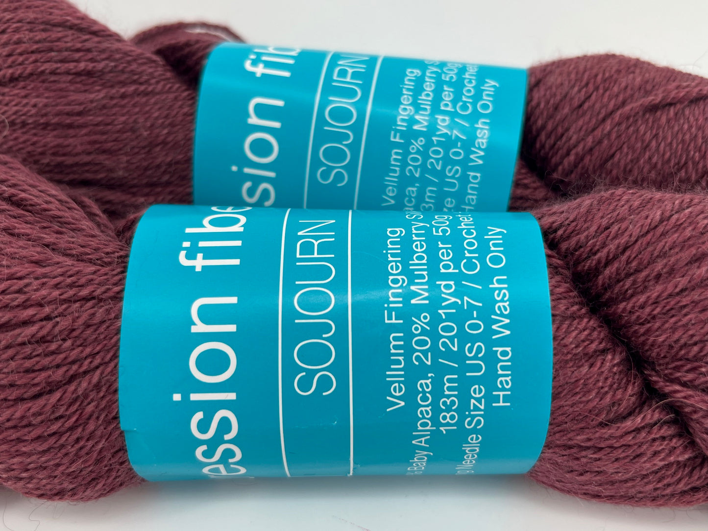 Expression Fiber Arts Vellum Fingering - Lot of 2