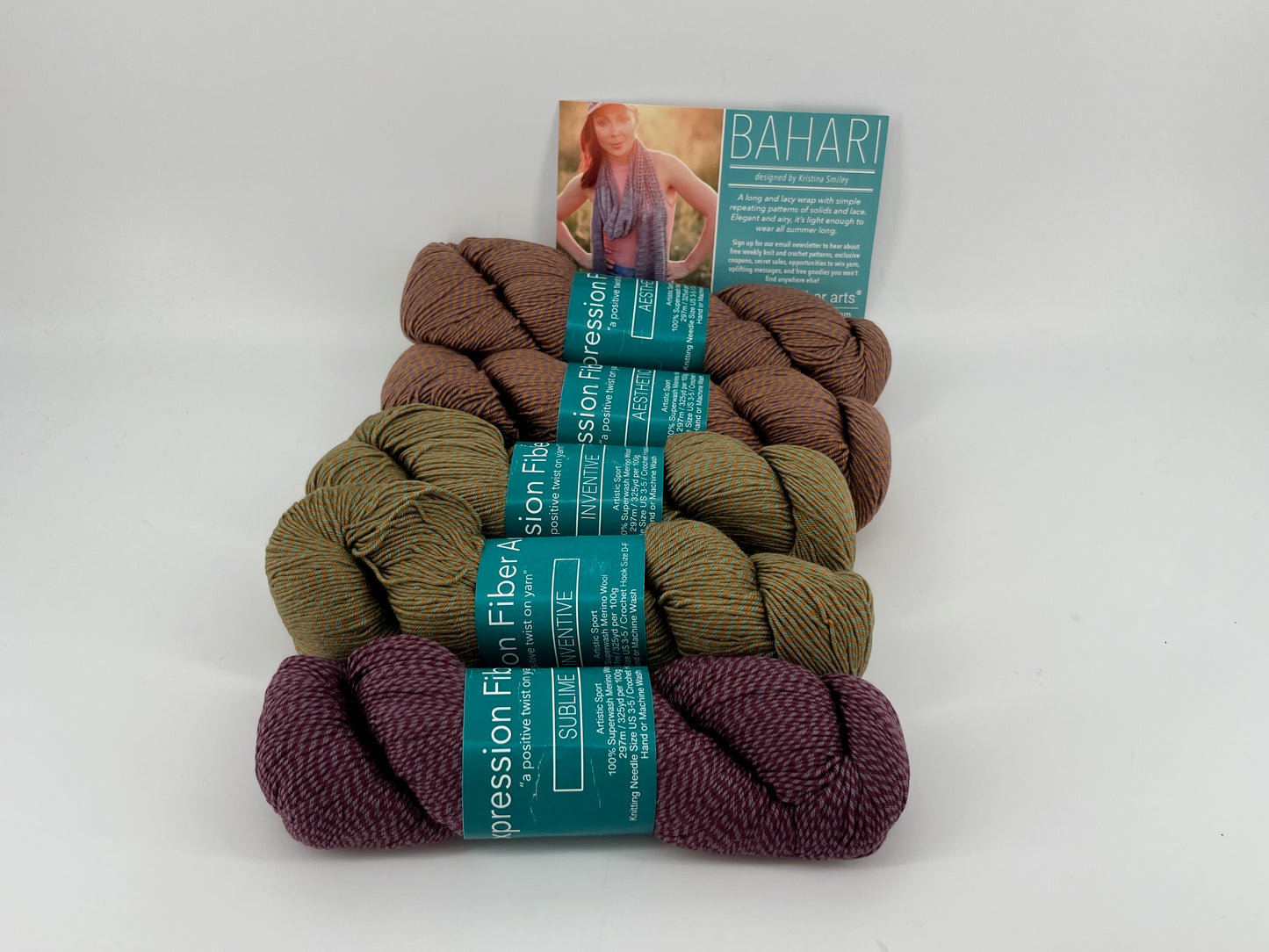 Expression Fiber Arts Artistic Sport Bahari Wrap Crochet Kit