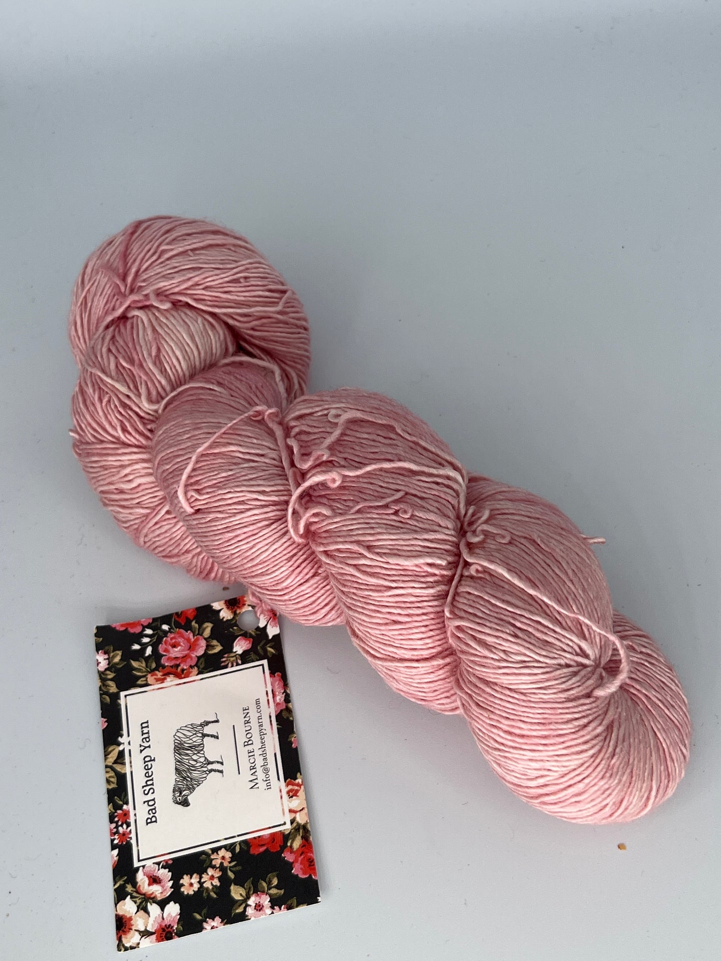 Bad Sheep Yarn Merino Silk Fingering - Lot of 2 Skeins